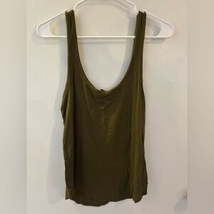 Forever 21 Olive Tank Top